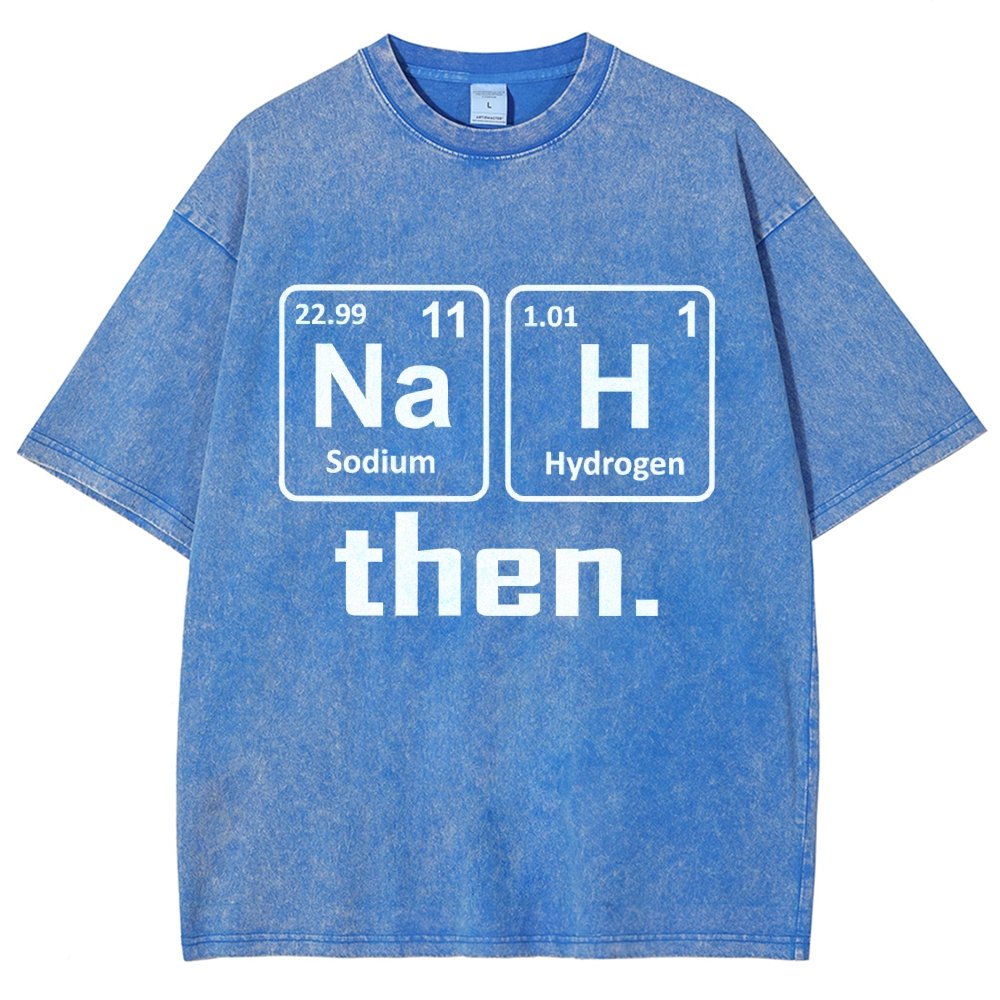 Nah Then Vintage Distressed T-shirt