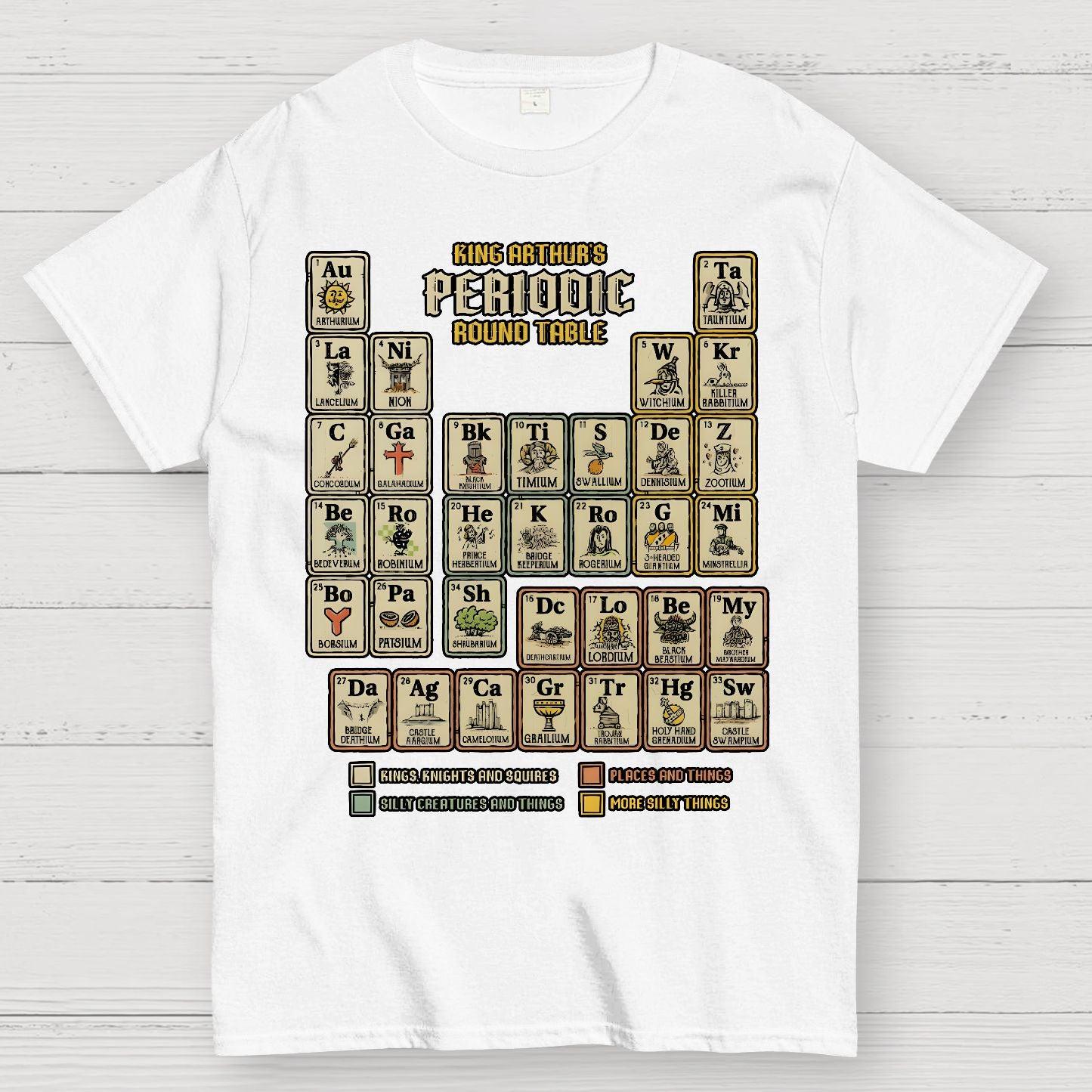 The Periodic Round Table Geek T-Shirt