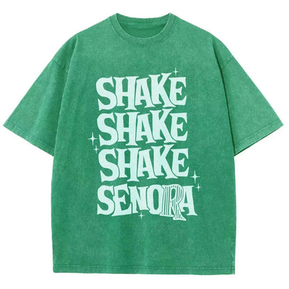 Shake Shake Shake Senora Halloween Vintage Distressed T-shirt