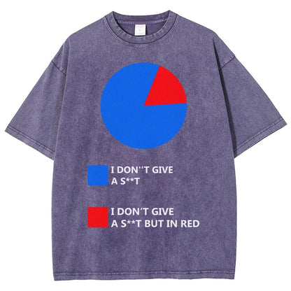 I Don't Give A S**t Vintage Distressed T-shirt