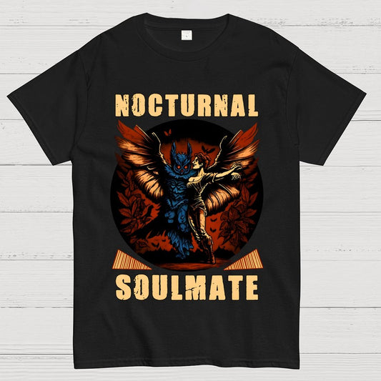 Mothman nocturnal soulmate Unisex Geek T-Shirt
