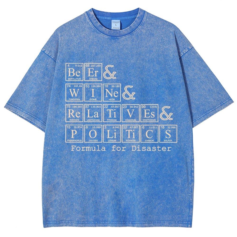Formula For Disaster Vintage Distressed T-shirt