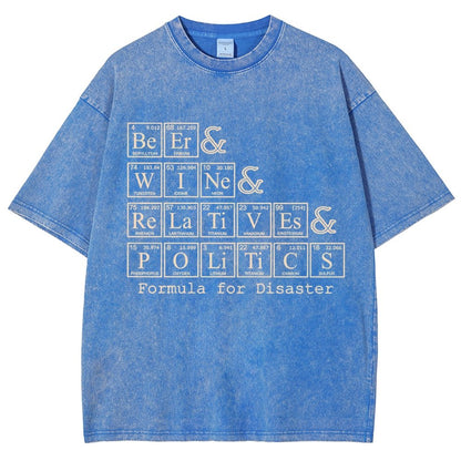 Formula For Disaster Vintage Distressed T-shirt