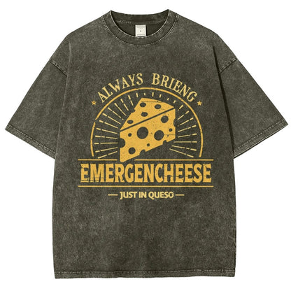 Really. Really Cheesy Vintage Distressed T-shirt
