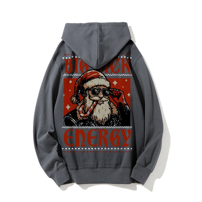 Big Nick Energy Printed Back Unisex Cotton Hoodie