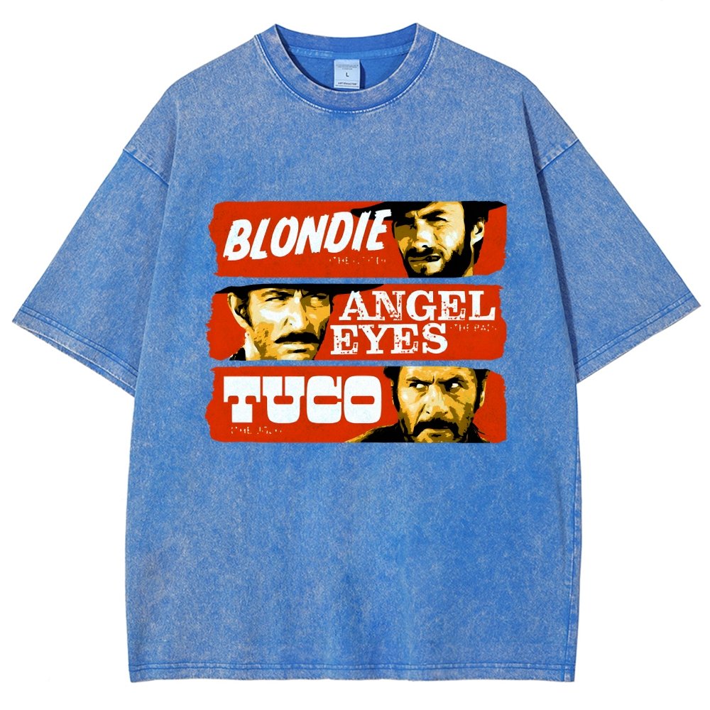 Blonde Angel Tuco Vintage Distressed T-shirt