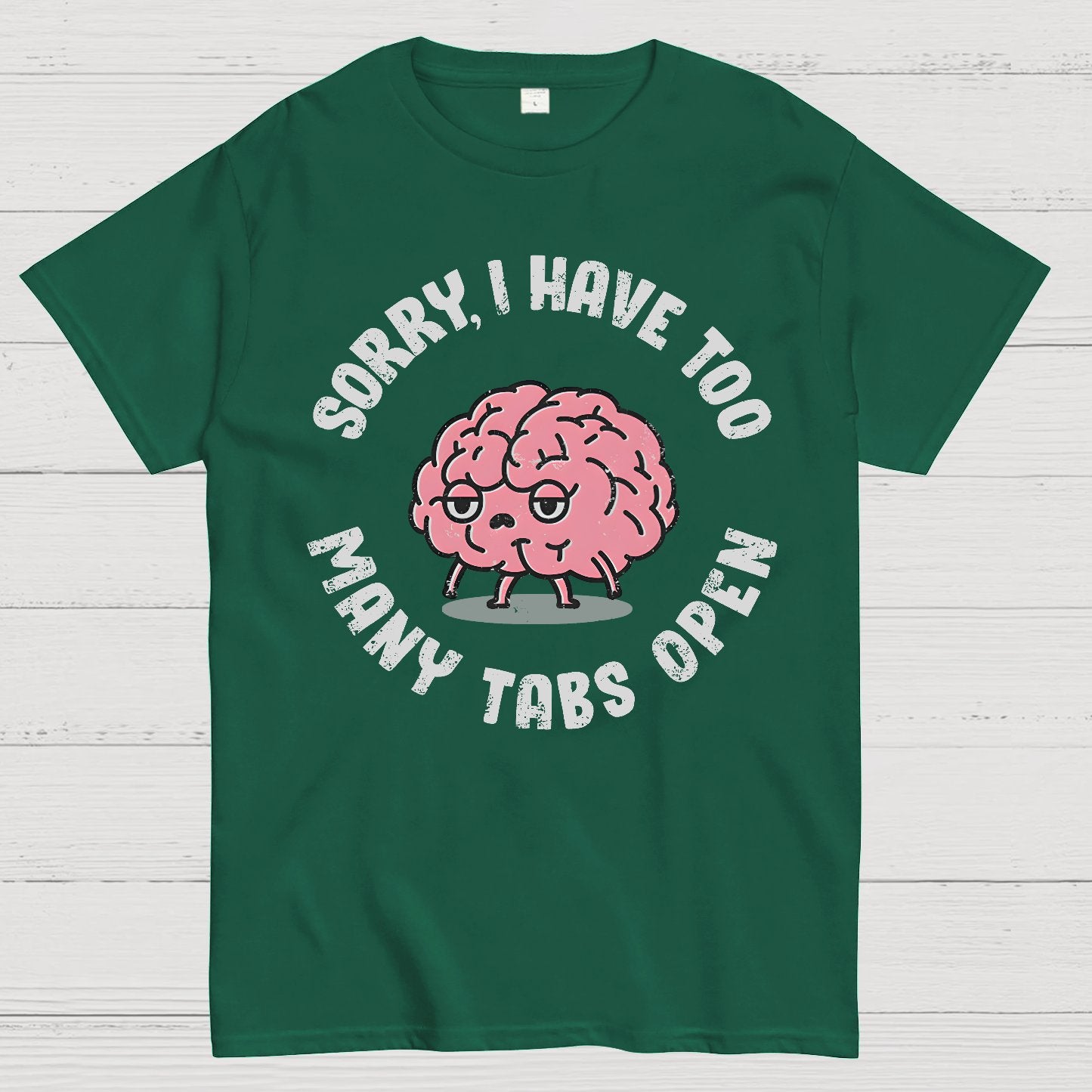 Too Many Tabs Geek T-Shirt