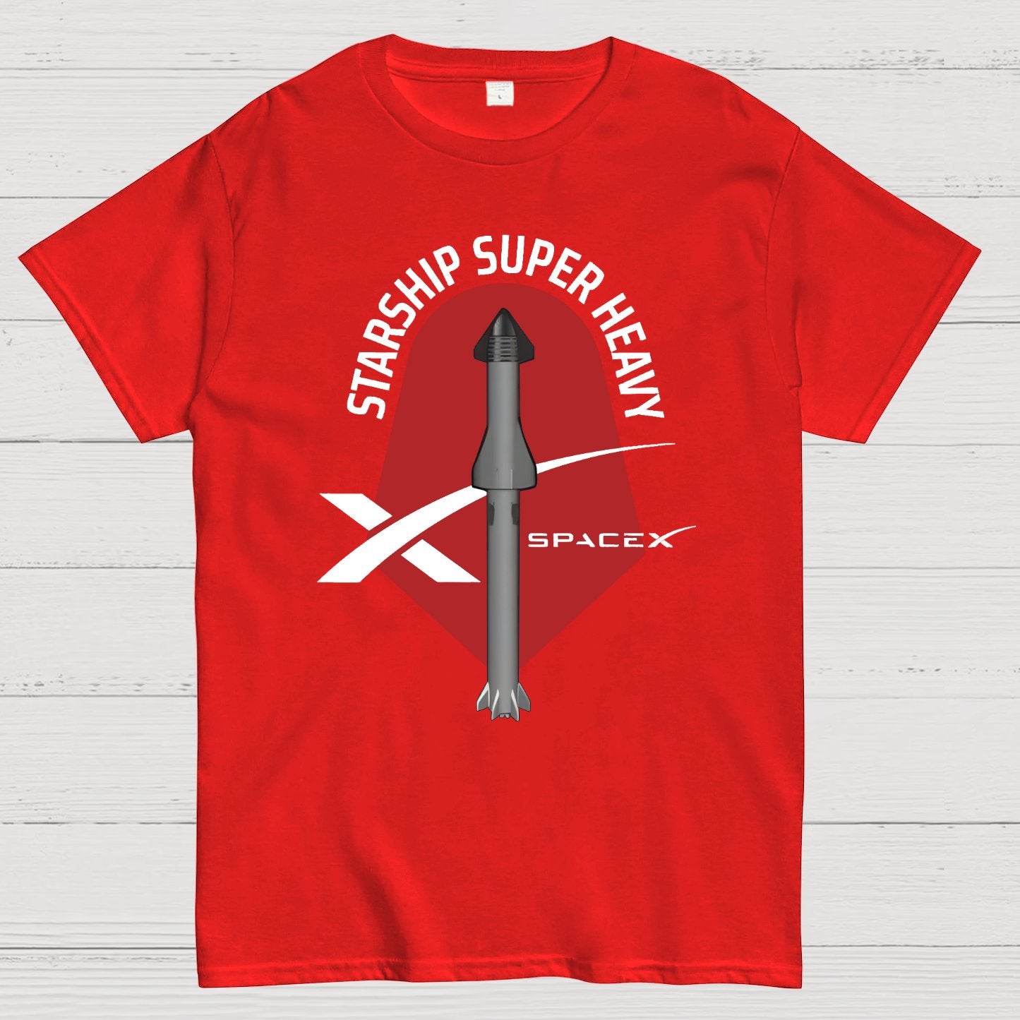 SpaceX Starship Rocket Geek T-Shirt