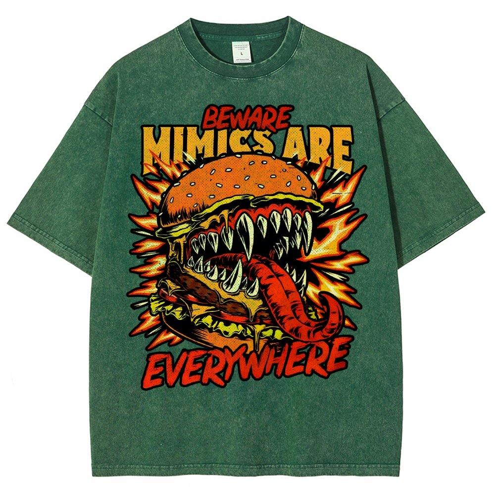 Mimics Are Everywhere Vintage Distressed T-shirt