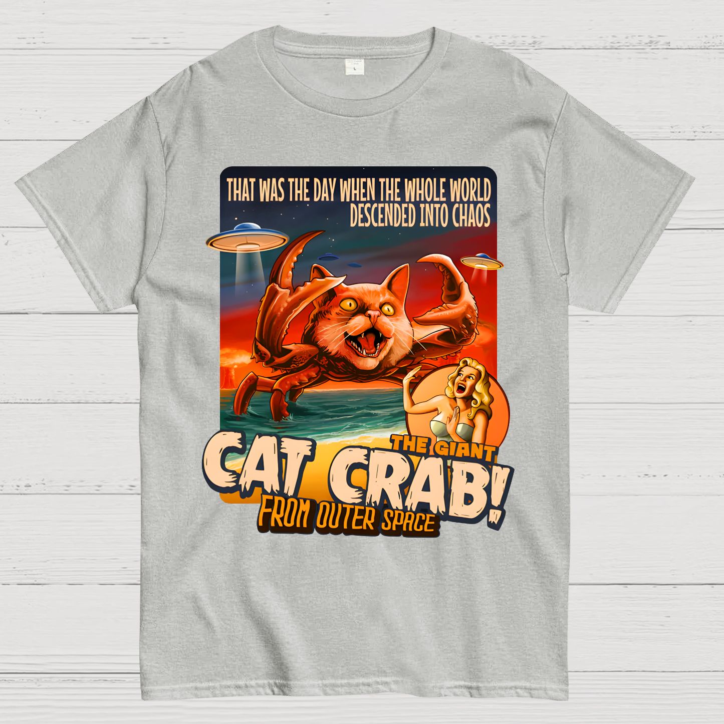The Giant Cat Crab Geek T-Shirt
