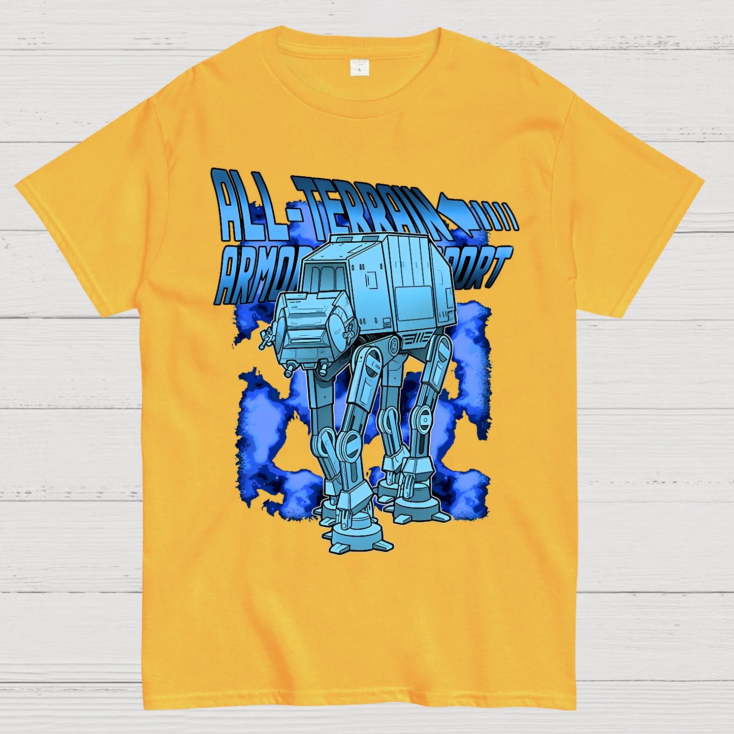 Mega Terrain Mecha Transport Geek T-Shirt