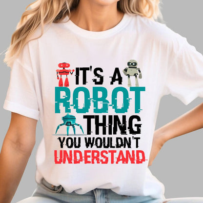 Robot Science Geek T-Shirt