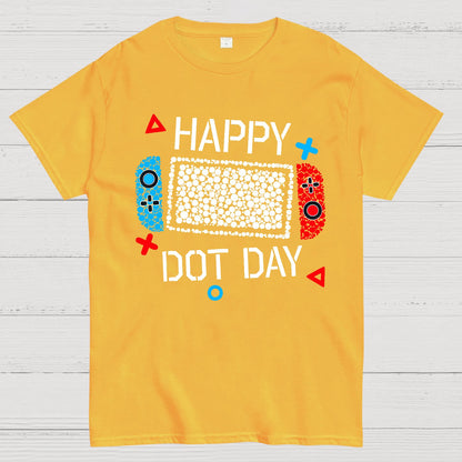 Happy International Dot Day Game Controller Geek T-Shirt