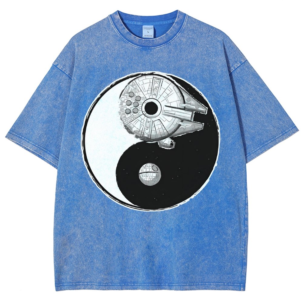 The Power Of Balance Vintage Distressed T-shirt