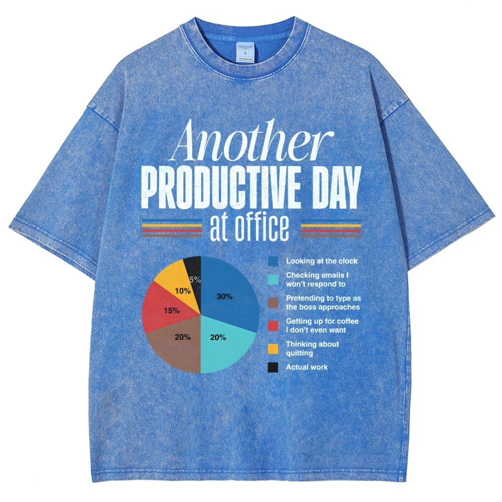 Another Productive Day Vintage Distressed T-shirt