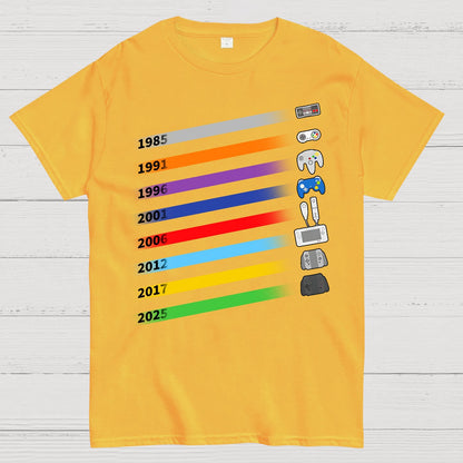 Console Evolution Geek T-Shirt