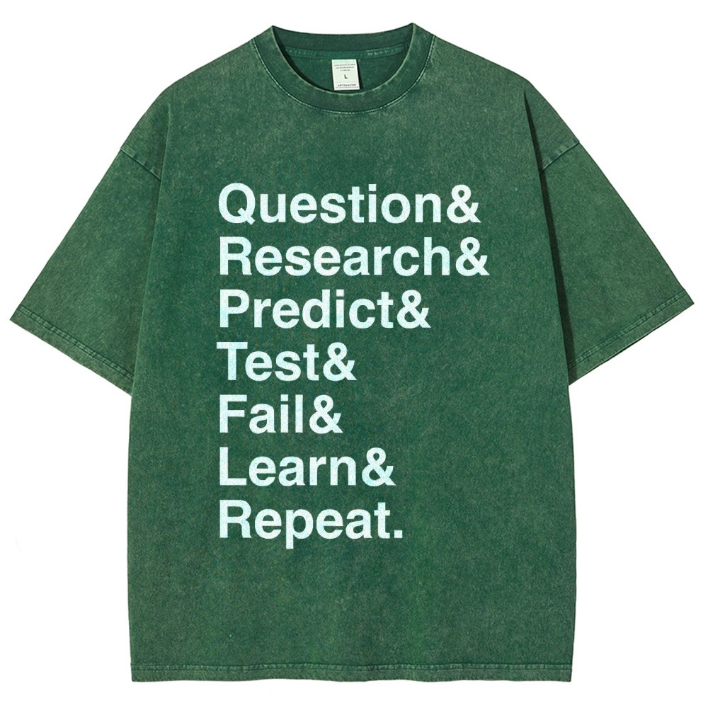 Scientific Method Vintage Distressed T-shirt