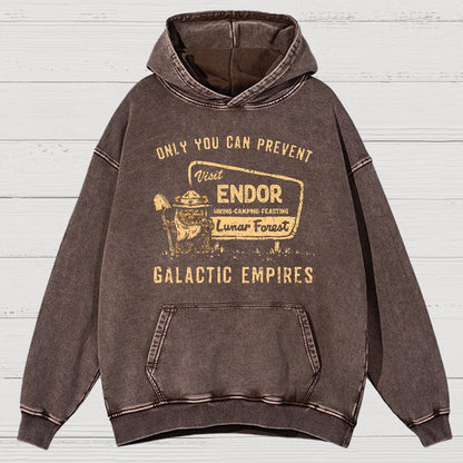 Only You Can Prevent Cosmic Kingdoms Vintage Distressed Hoodie
