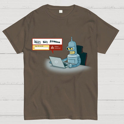 Robot Detector Geek T-Shirt