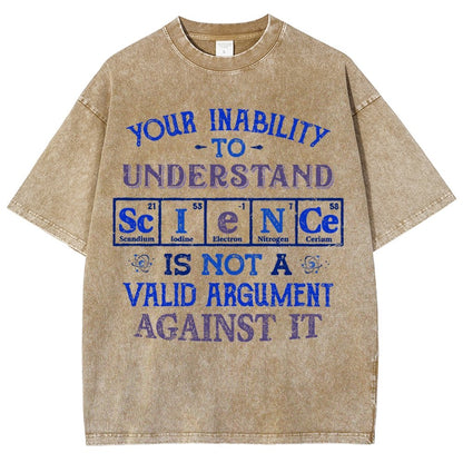 Understanding Science Vintage Distressed T-shirt