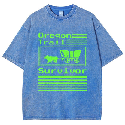 Retro Trail Survivor Vintage Distressed T-shirt