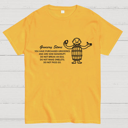 Chance on Eggs Pass Go Geek T-Shirt