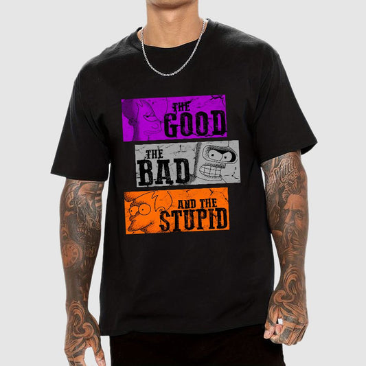 The Good, The Bad and The Stupid Nerdy T-Shirt