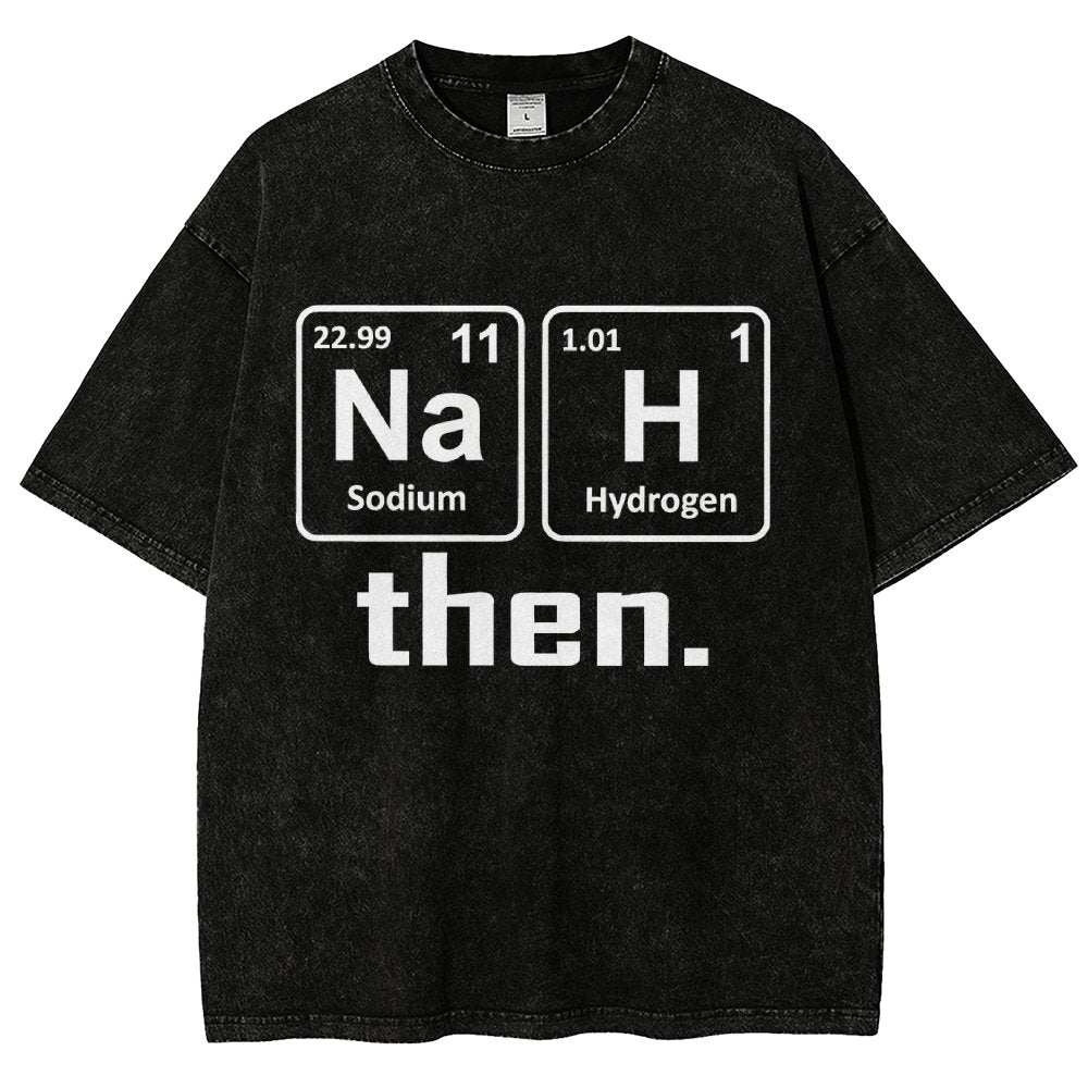 Nah Then Vintage Distressed T-shirt