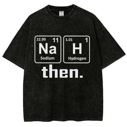 Nah Then Vintage Distressed T-shirt
