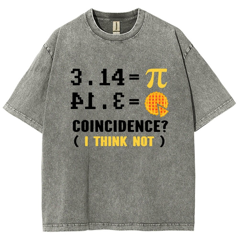 3.14 = pi coincidence (i think not) Vintage Distressed T-shirt