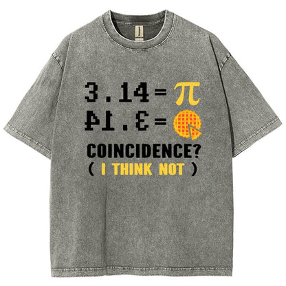 3.14 = pi coincidence (i think not) Vintage Distressed T-shirt