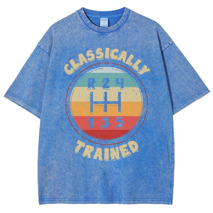 Classically Trained  Vintage Distressed T-shirt