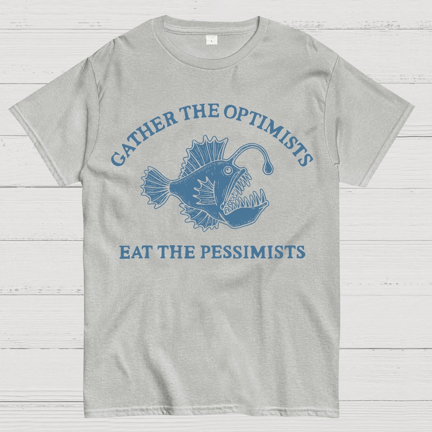 Gather Angler Fish Geek T-Shirt