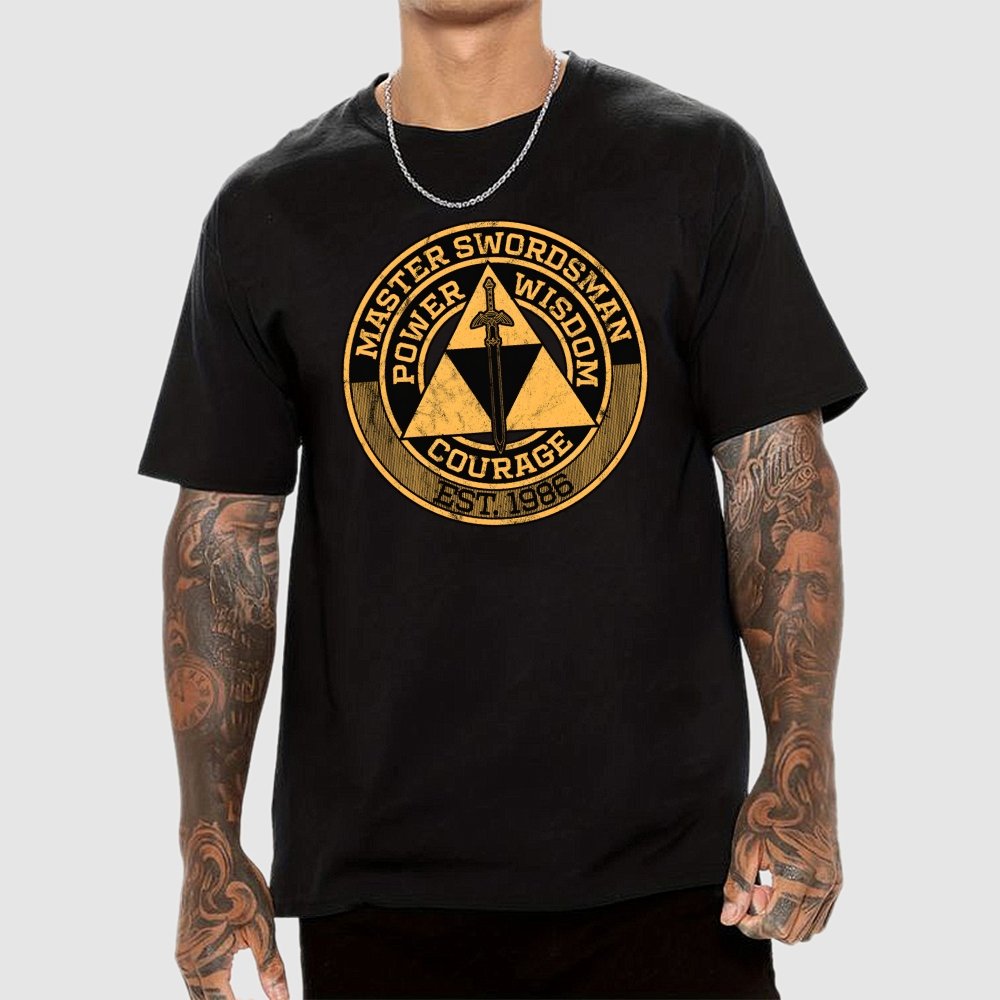 Master Swordsman Geek T-Shirt