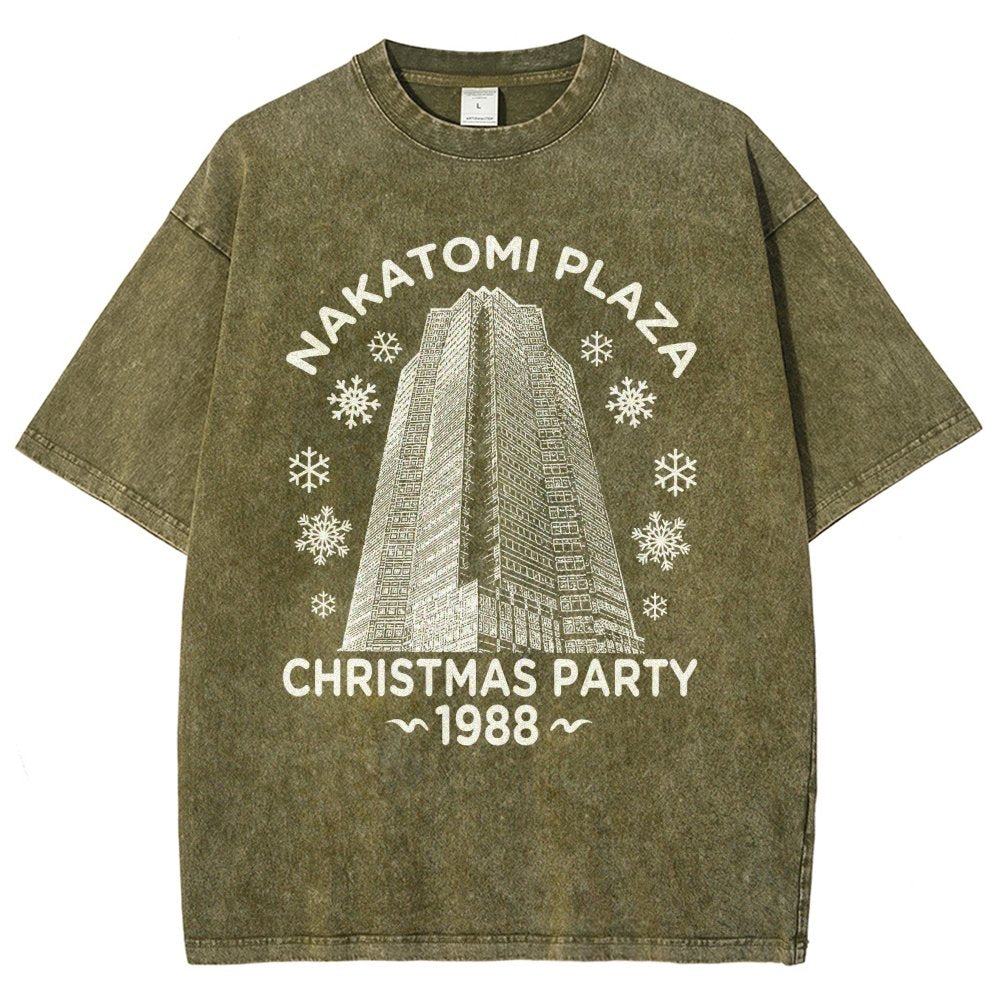 Holiday Christmas Party Vintage Distressed T-shirt