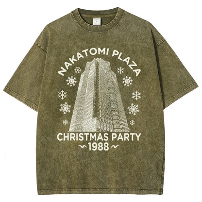 Holiday Christmas Party Vintage Distressed T-shirt