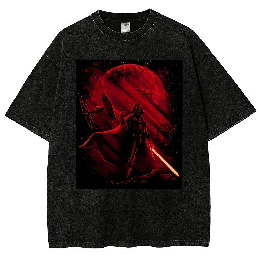 Dark Power Vintage Distressed T-shirt