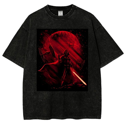 Dark Power Vintage Distressed T-shirt
