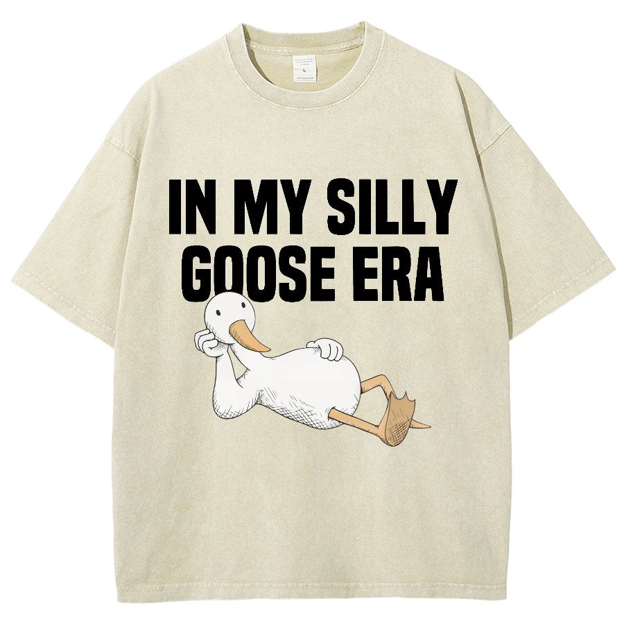 In My Silly Goose Era, Silly Goose Vintage Distressed T-shirt