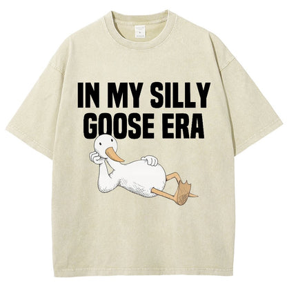 In My Silly Goose Era, Silly Goose Vintage Distressed T-shirt