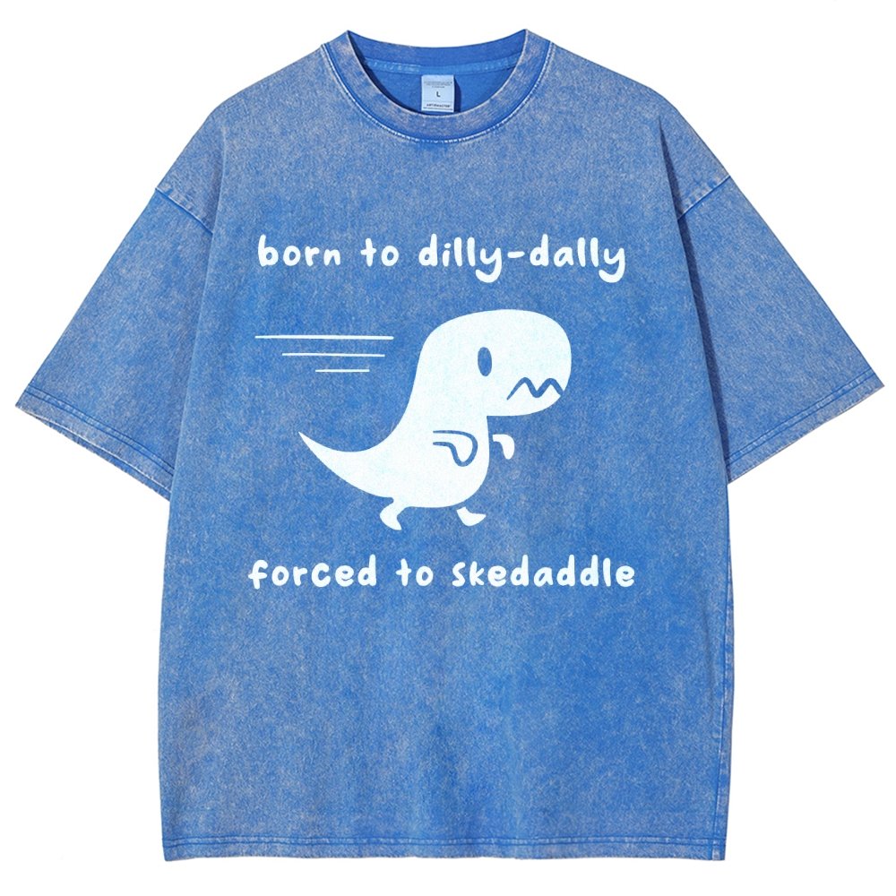 Forced To Skedaddle Vintage Distressed T-shirt