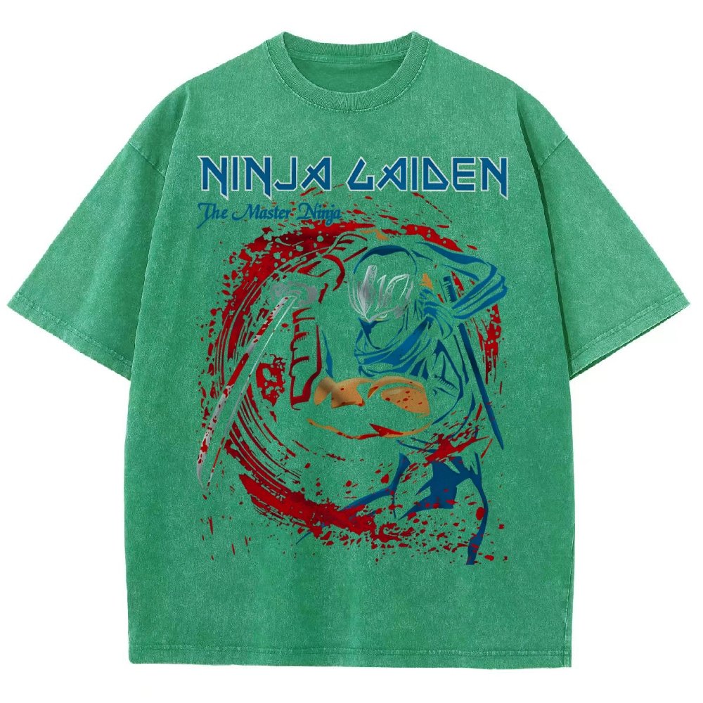 Super Ninja Vintage Distressed T-shirt
