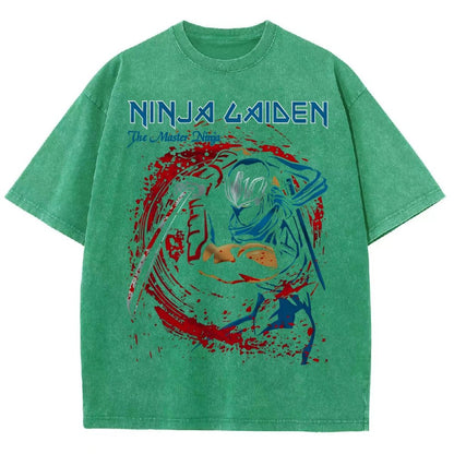 Super Ninja Vintage Distressed T-shirt