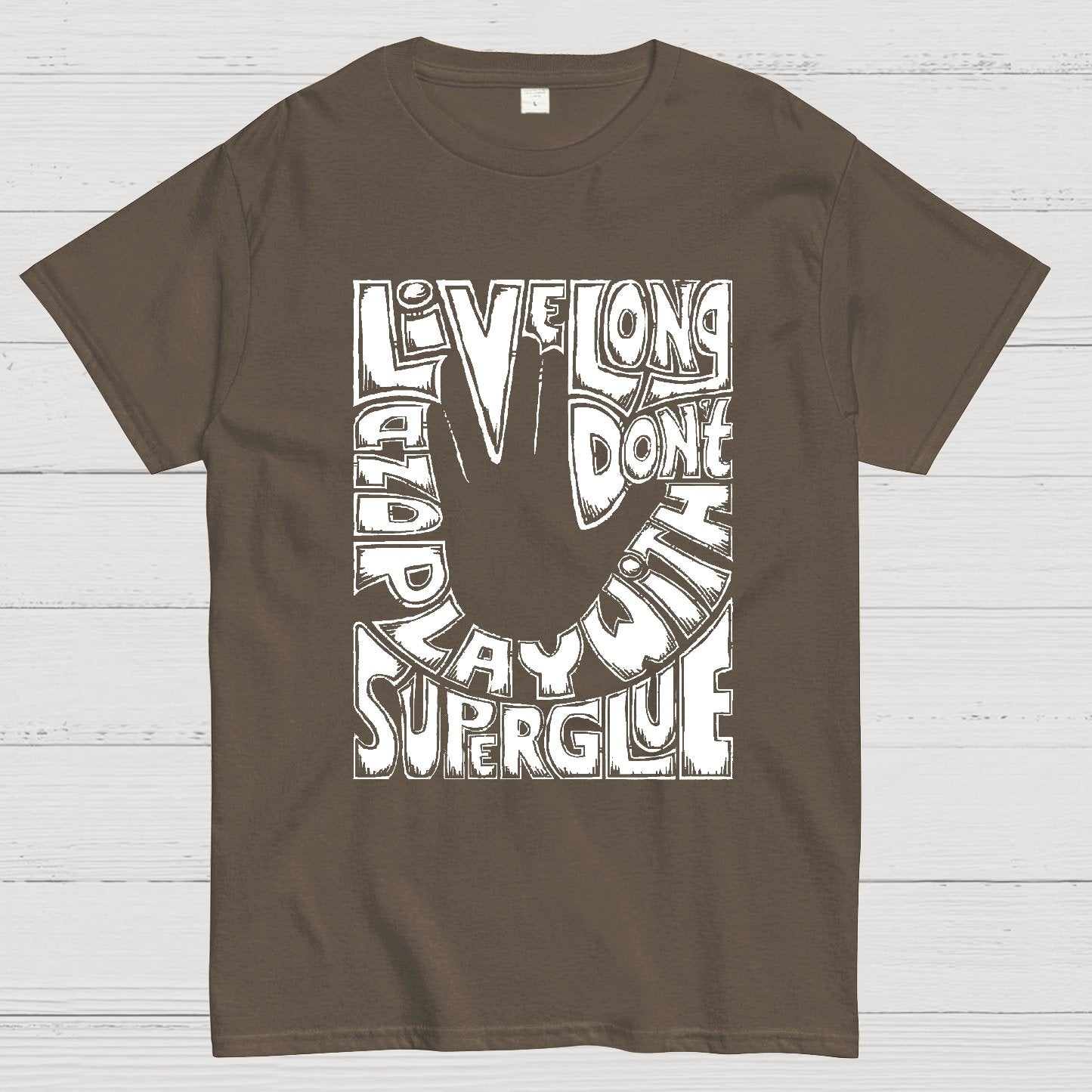 Don't Play With Superglue Geek T-Shirt