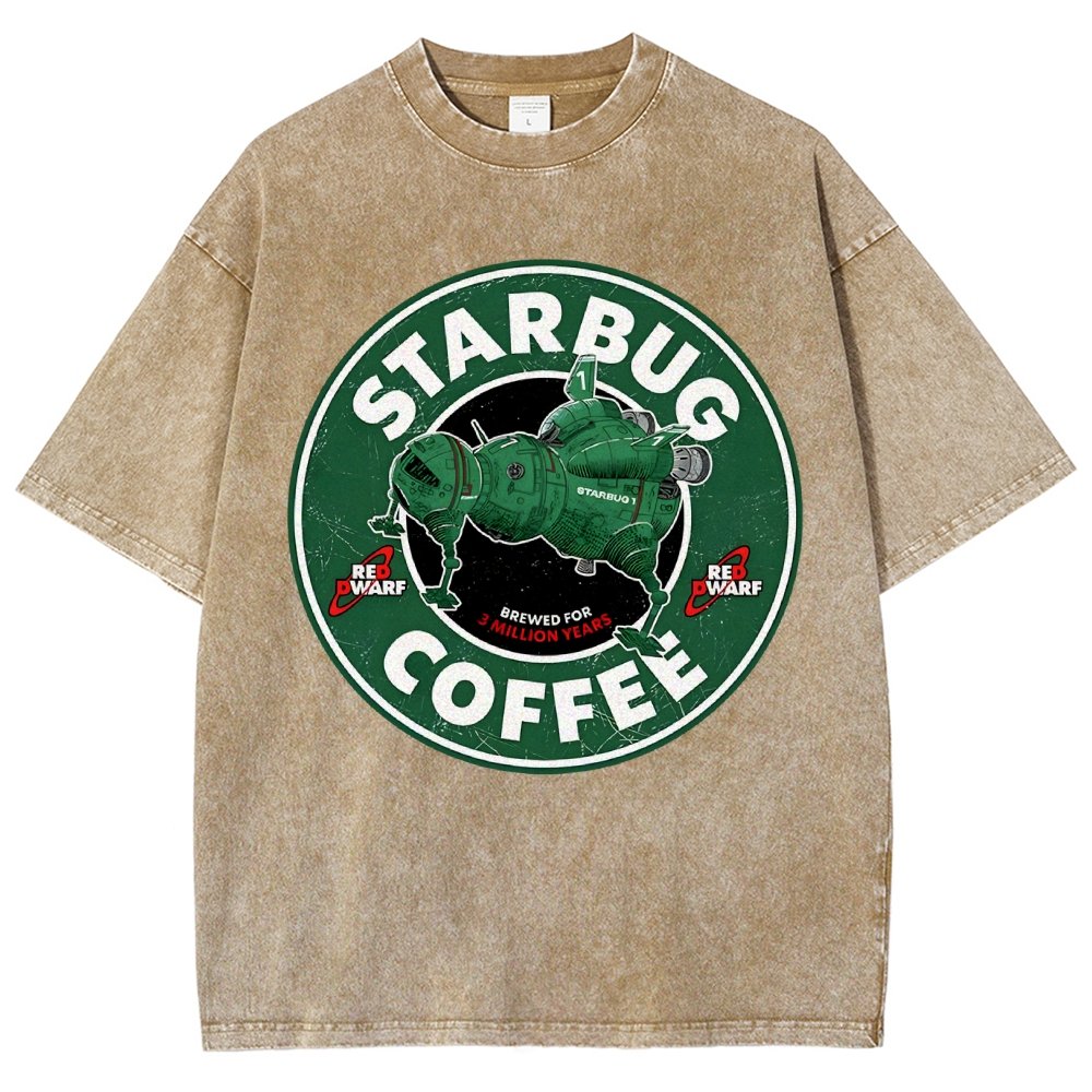 Cosmic Café Vintage Distressed T-shirt