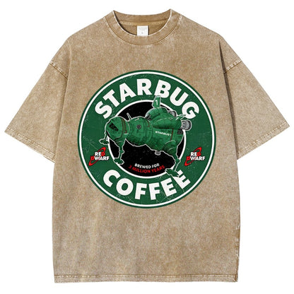 Cosmic Café Vintage Distressed T-shirt
