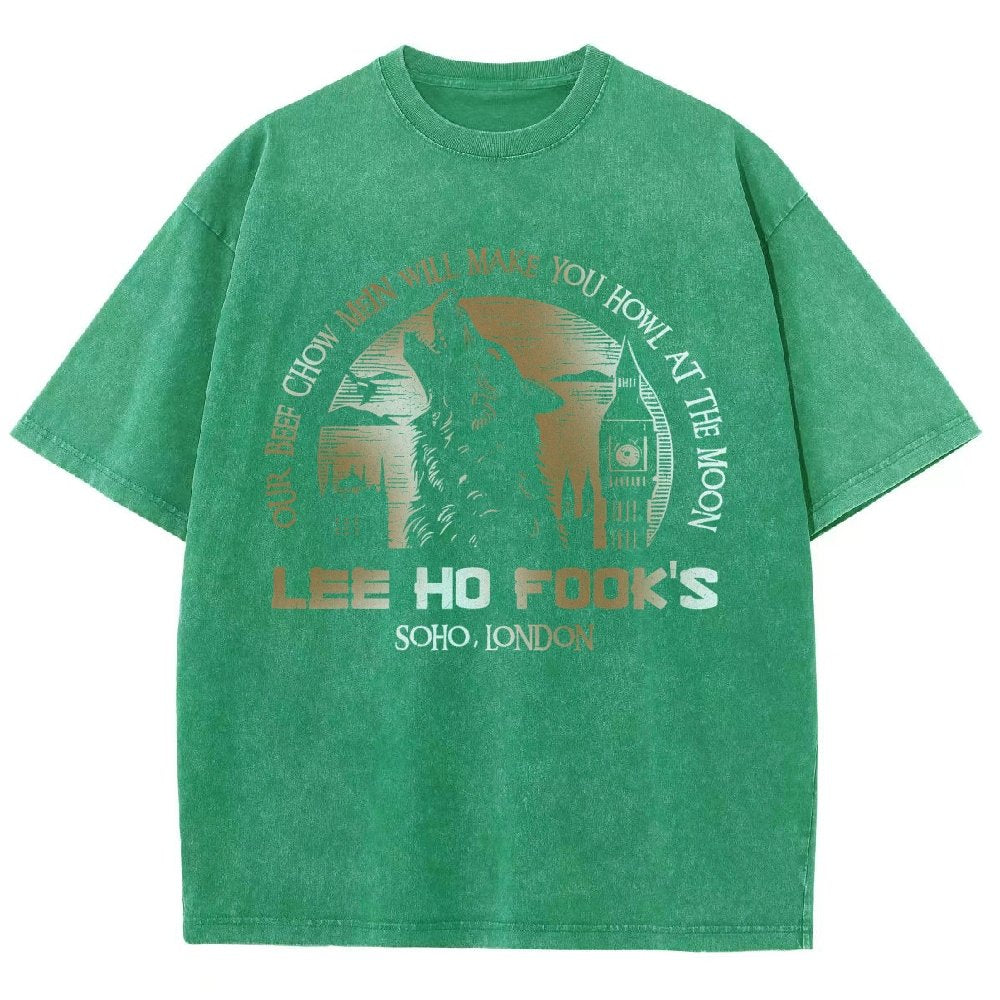 Werewolves of London - Howl at the Moon Vintage Distressed T-shirt