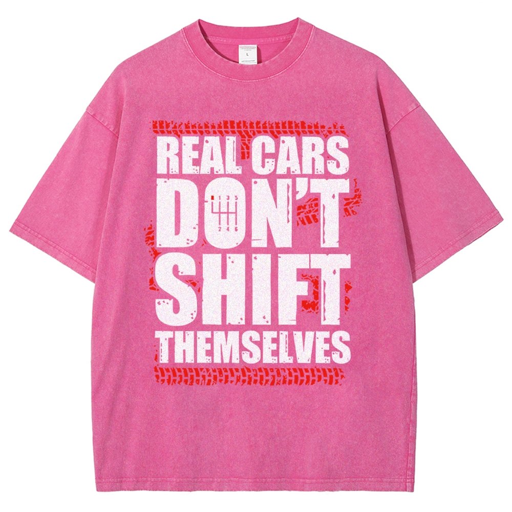 Manual Transmission Gearhead Vintage Distressed T-shirt