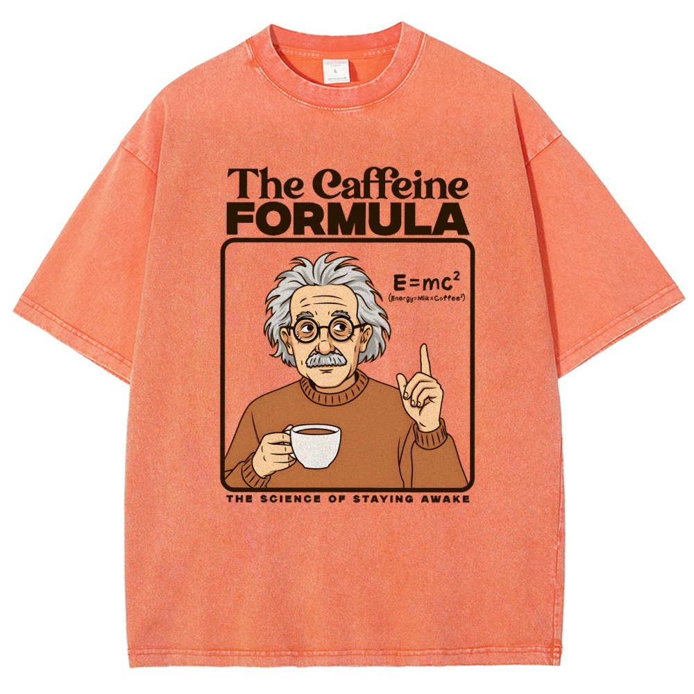 Caffeine Formula Vintage Distressed T-shirt