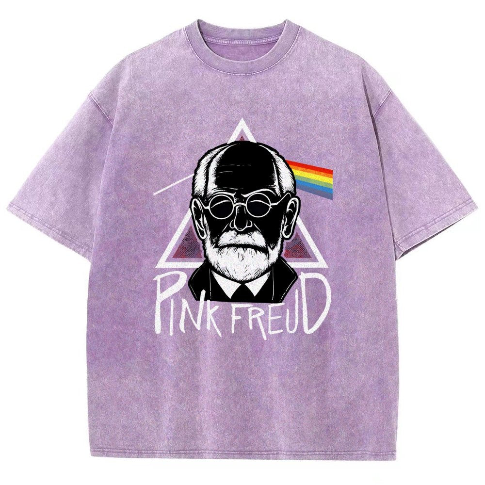 Pink Frost Vintage Distressed T-shirt